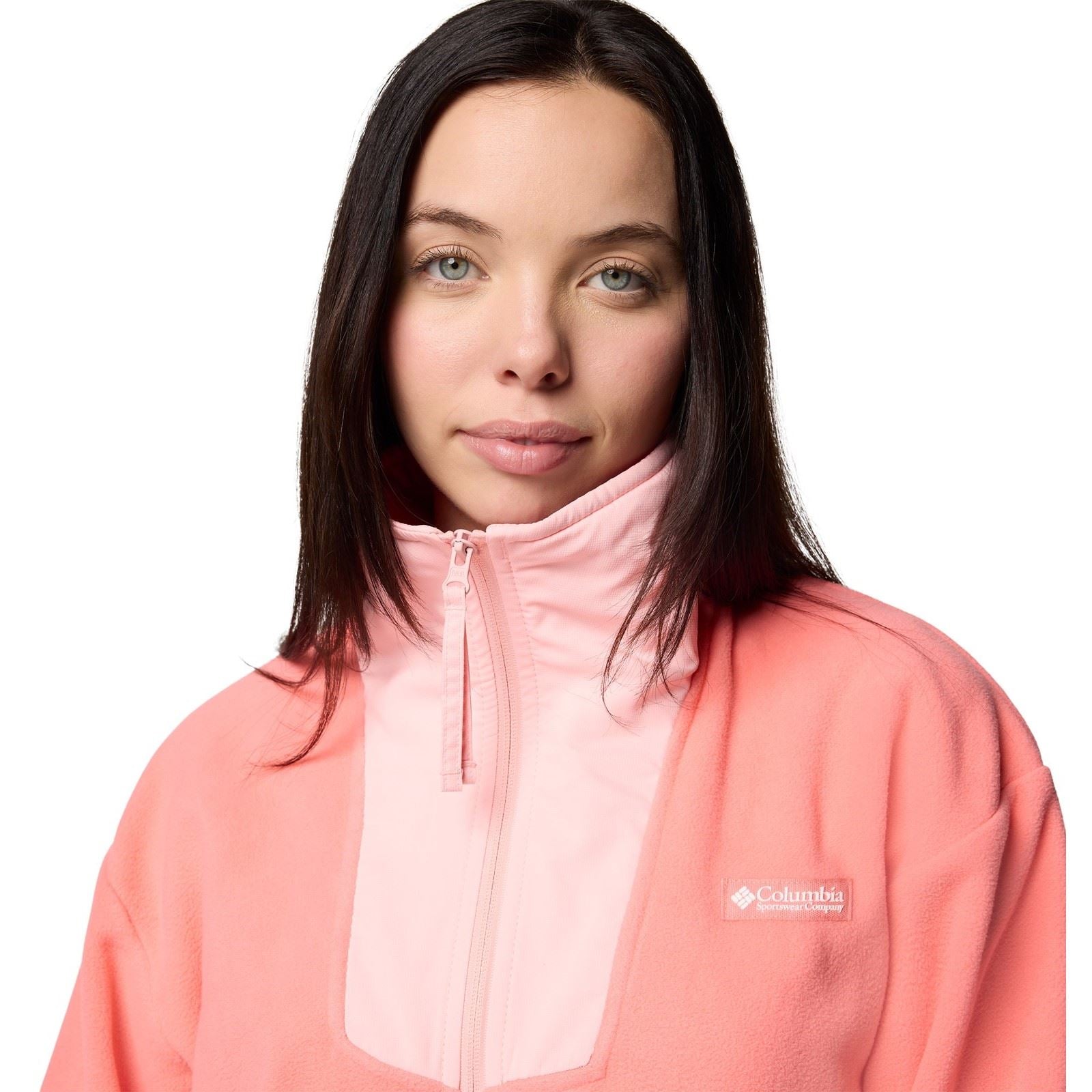 Columbia Sequoia Grove Full Zip Fleece Vestes En Polaire Rouges Pour Femmes