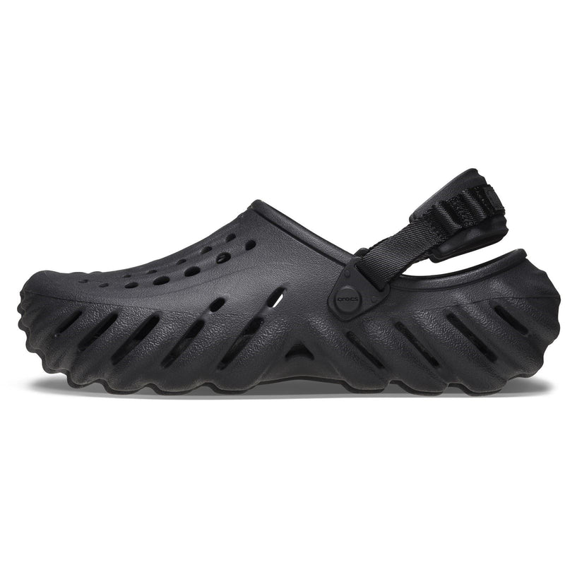 Crocs Echo Sabots Noirs En Thermoplastique