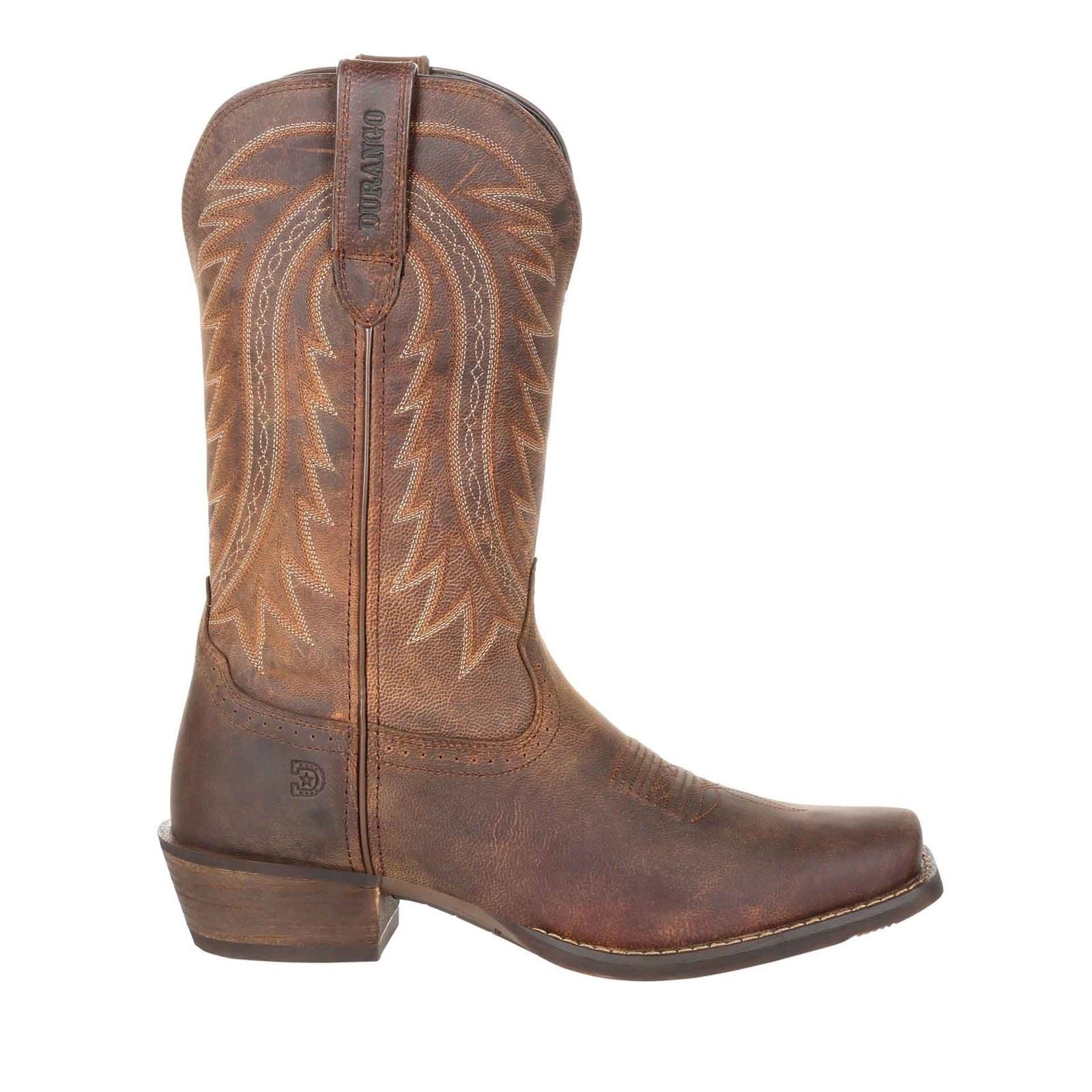 Durango Rebel Frontier Bottes En Cuir Pour Homme Couleur Brun Coucher De Soleil Avec Effet Vieilli
