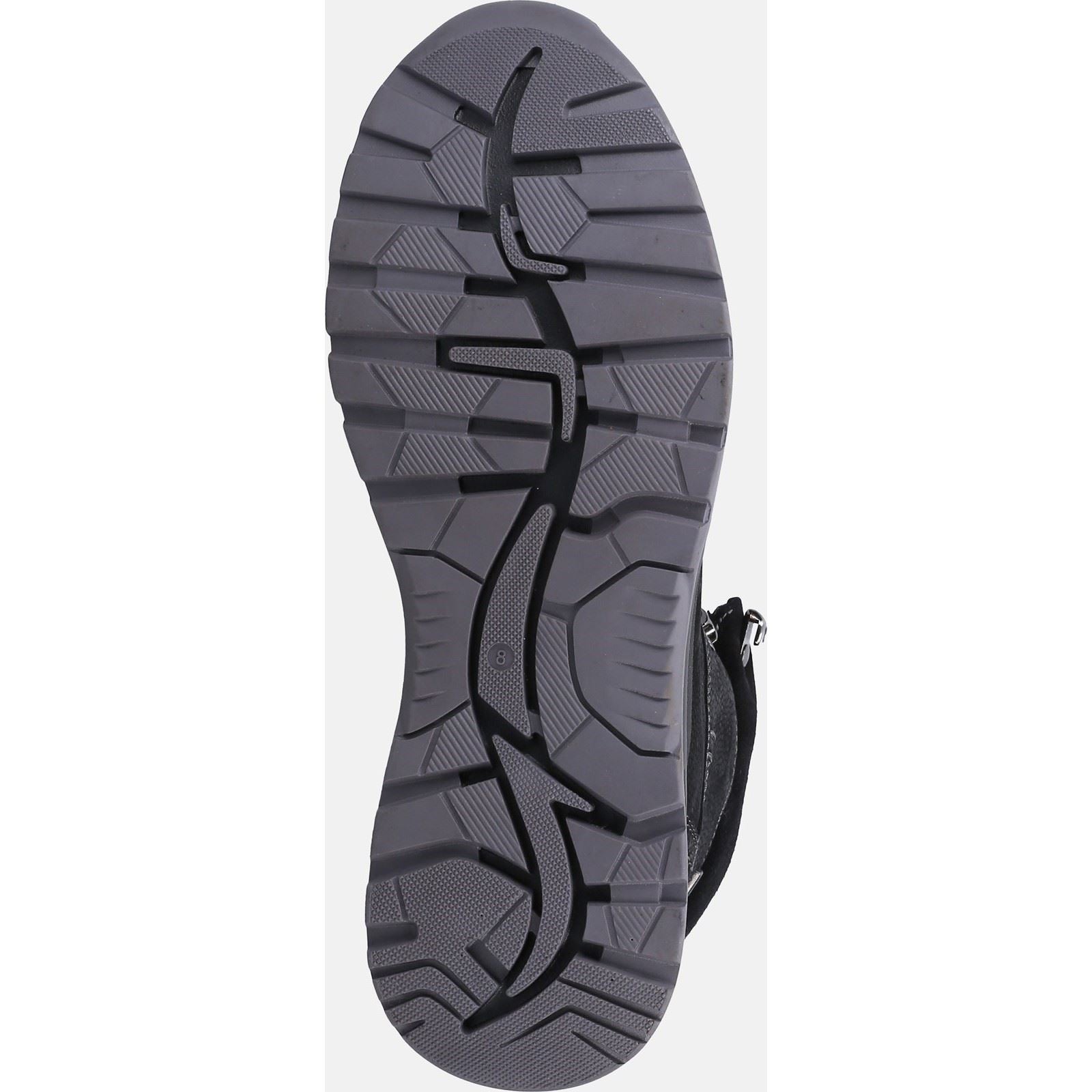 Hush Puppies Paul Bottes Noires En Nubuck Pour Hommes