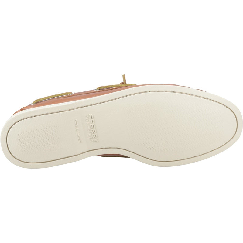 Sperry Authentic 2 Eye Chaussures Bateau En Cuir Pour Hommes Couleur Tan