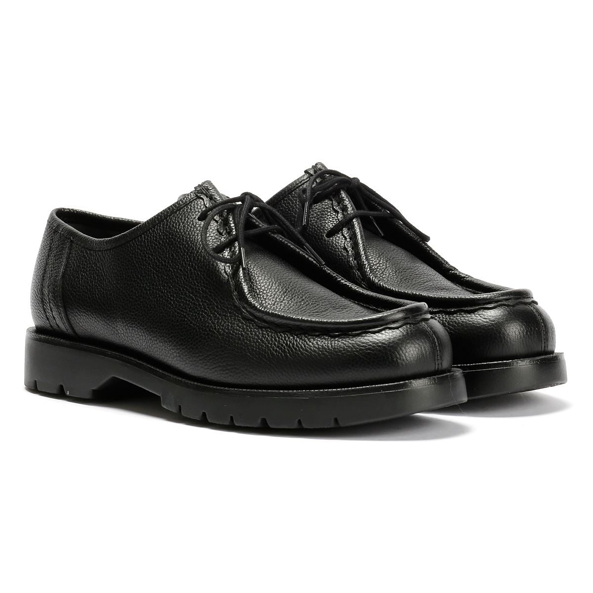 Kleman Padror G VGT Chaussures en cuir noir pour hommes