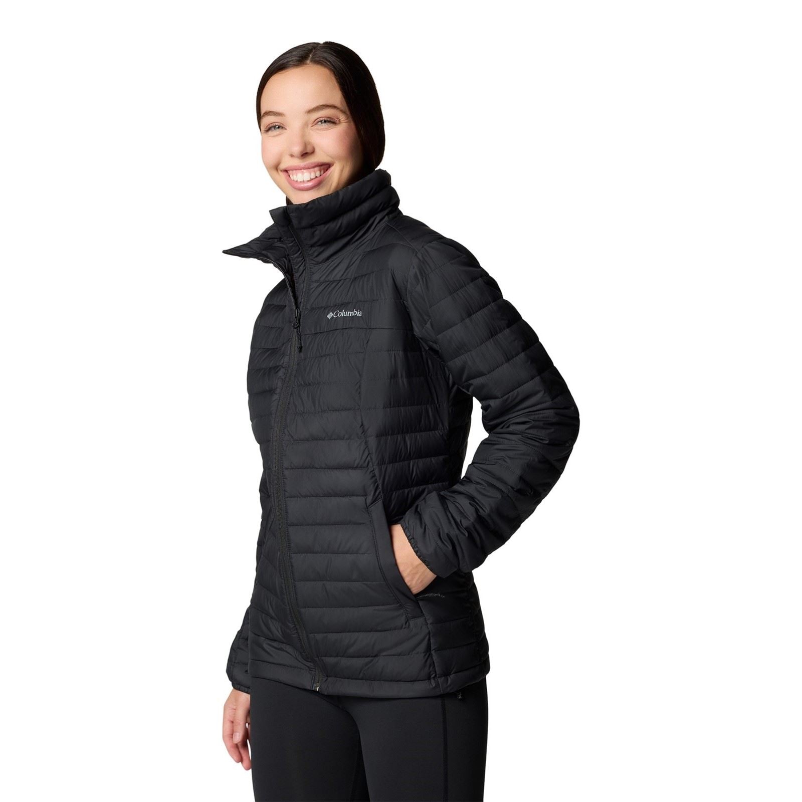 Columbia Silver Falls II Full Zip Jacket Vestes Matelassées Noires Pour Femmes