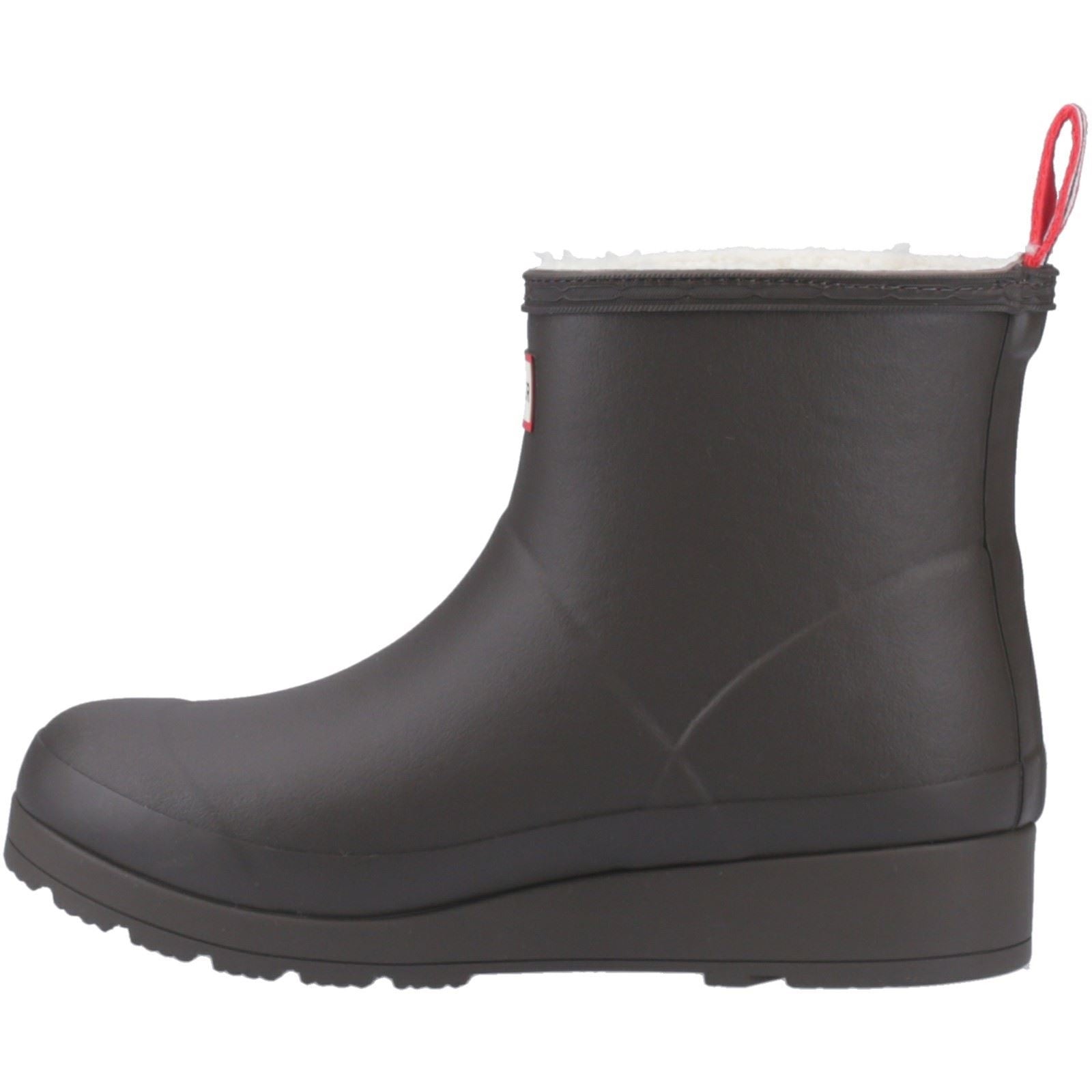 Hunter Play Short Bottes En Caoutchouc Pour Femmes De Couleur Marron Chocolat