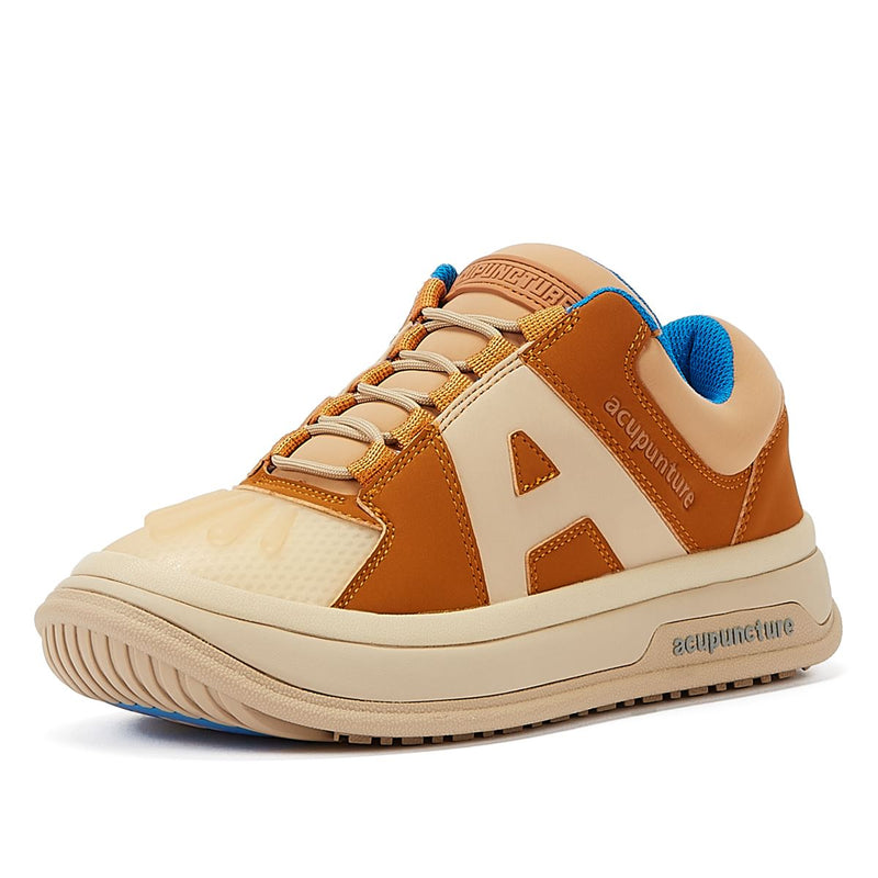 Acupuncture M. Blunder Orange Trainers