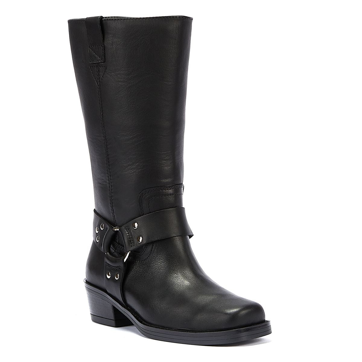 Bronx Bottes Noires Hautes Pour Femme