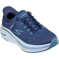 Skechers Performance Go Run Elevate 2.0 Banyan Chaussures De Sport Pour Femmes En Textile Bleu Marine/Vert D'eau