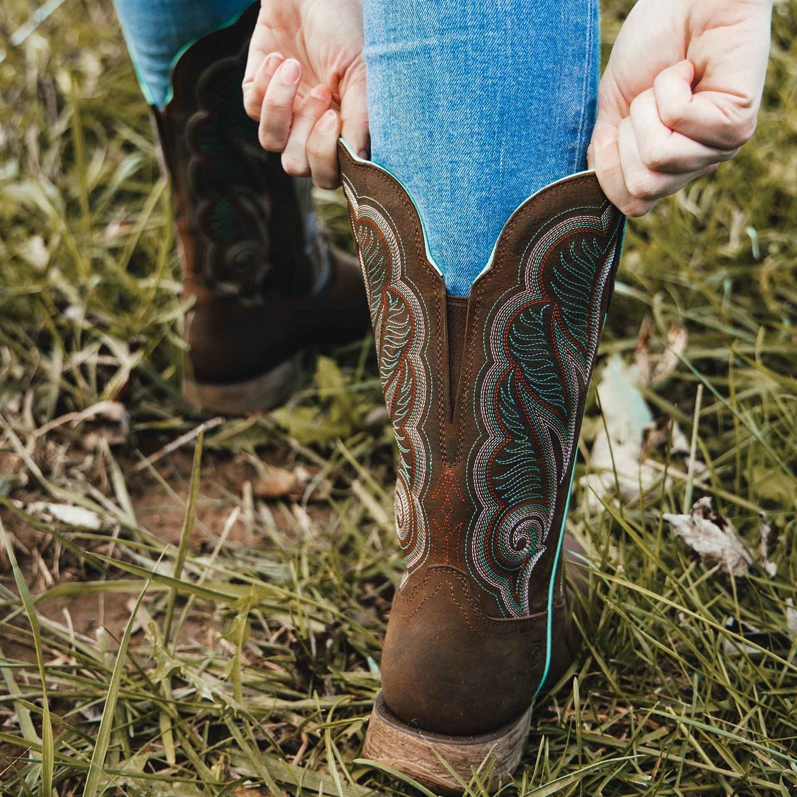 Durango Lady Rebel Pro Bottes En Cuir Pour Femmes Juniper Marron