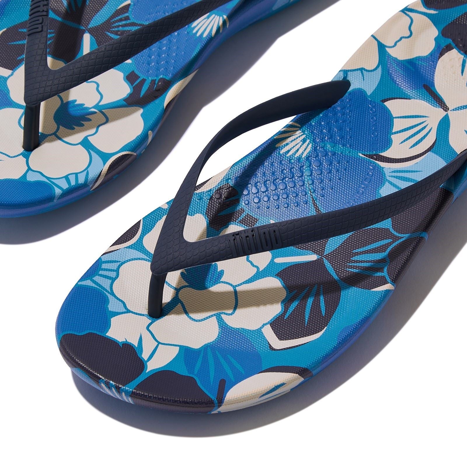 Fitflop iQushion Blossom Polyuréthane Femme Bondi Bleu Mix