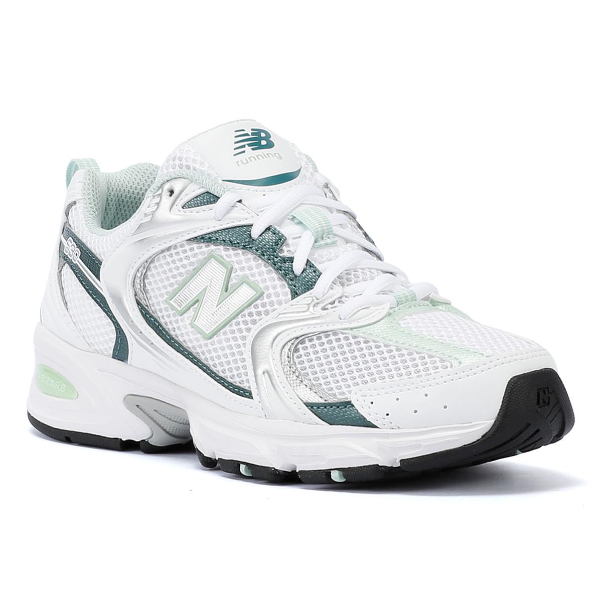 New Balance 530 Baskets Blanches/Sapin/Cendre Pour Femmes