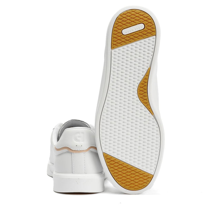 Cole Haan Grand Crosscourt Baskets Blanches En Nubuck Pour Hommes