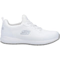 Skechers Workwear Squad SR Myton Baskets De Sécurité Blanches Pour Hommes En Textile