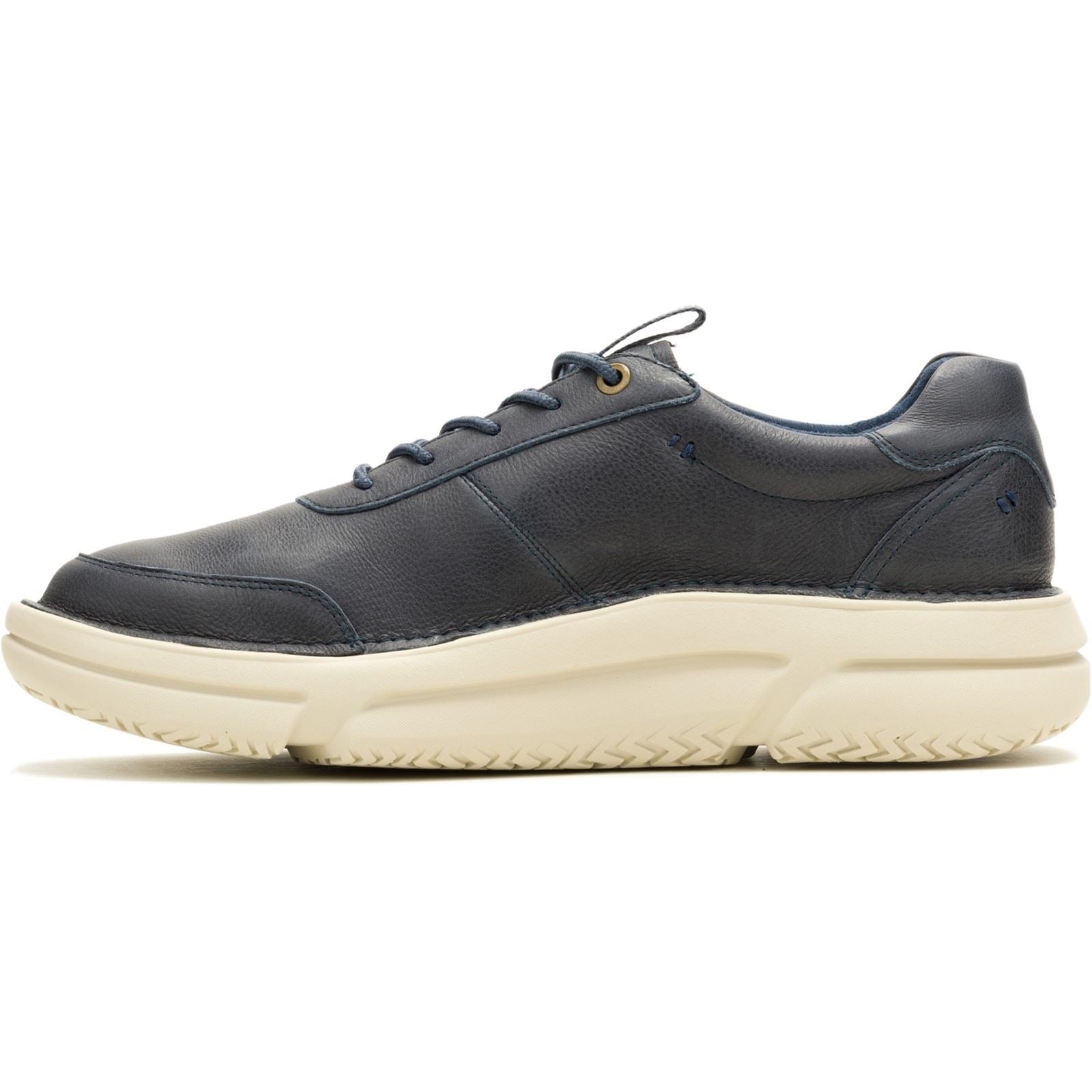Hush Puppies Baylor Chaussures De Sport Pour Homme En Cuir Bleu Marine