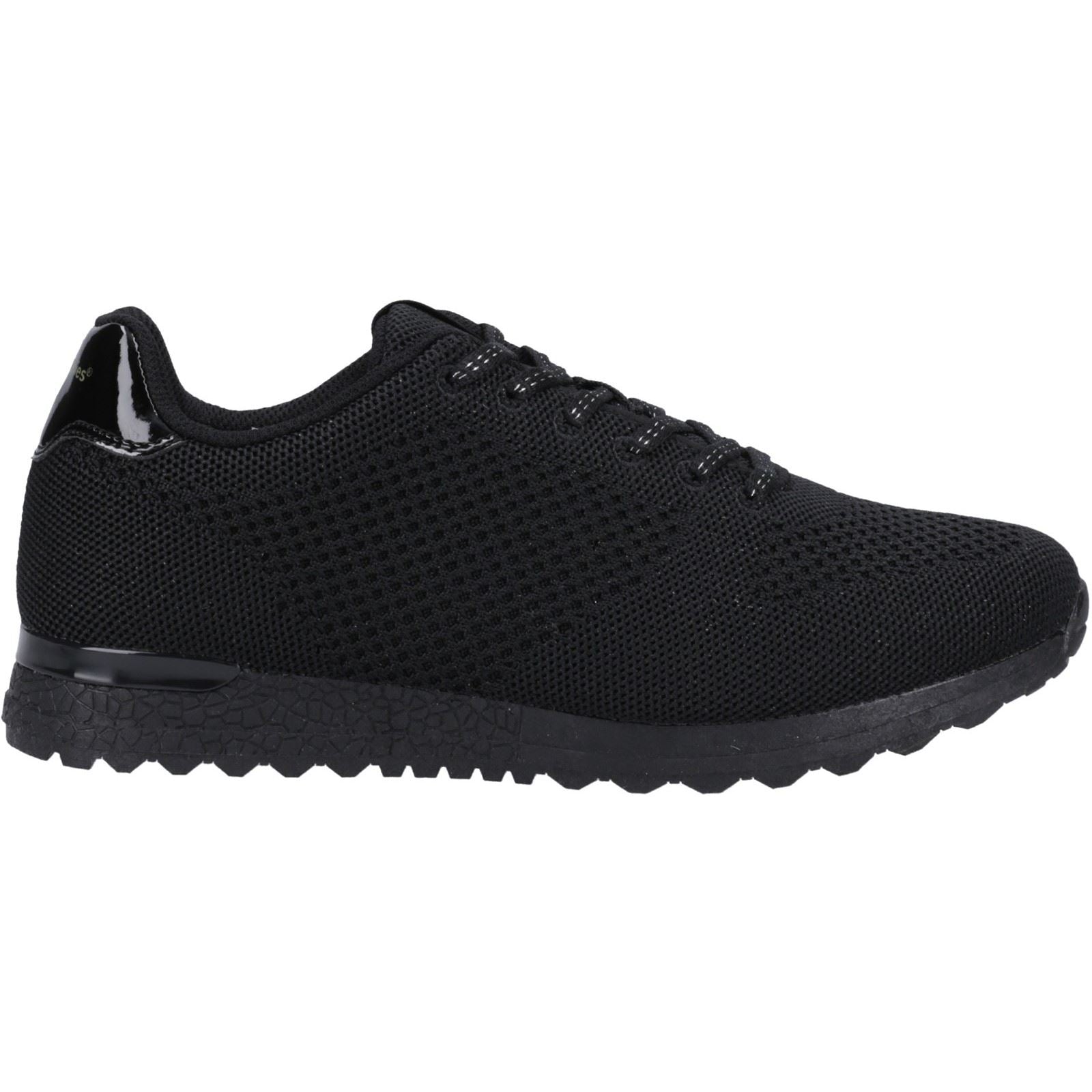 Hush Puppies Katrina Baskets Noires Pour Femmes