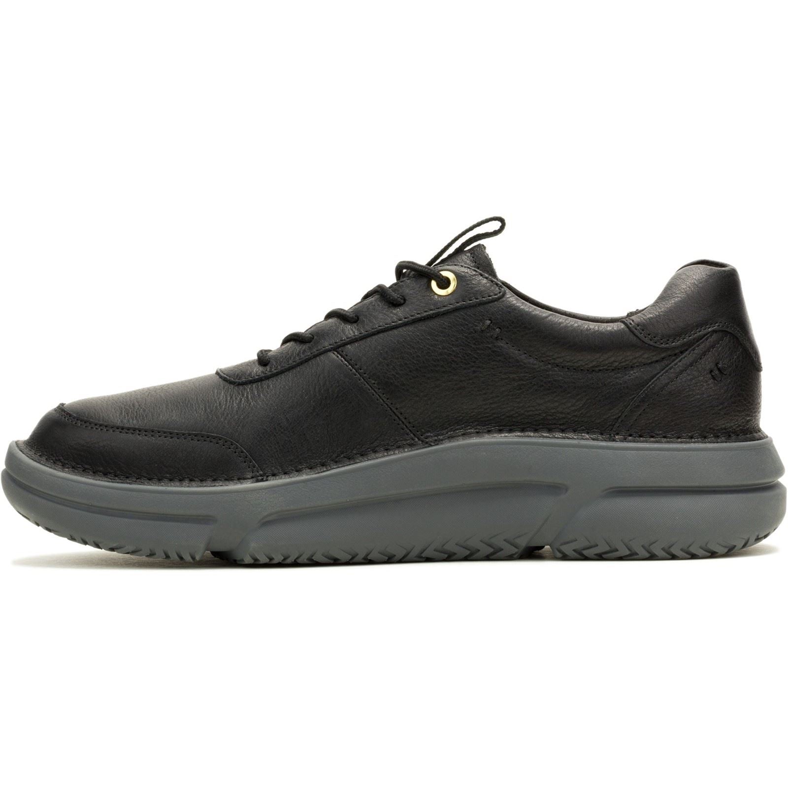 Hush Puppies Baylor Baskets En Cuir Noir Pour Hommes