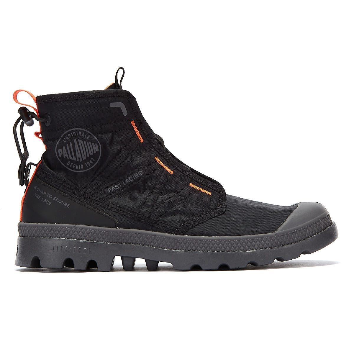 Palladium Pampa Travel Lite Bottes noires pour hommes