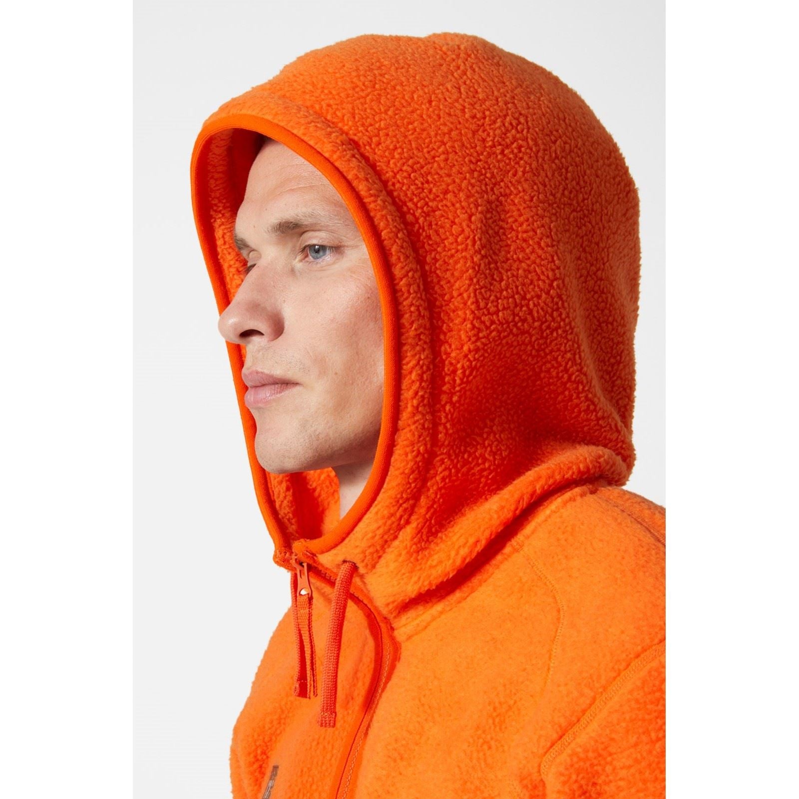 Helly Hansen Workwear Heritage Pile Hoodie Veste En Polaire Orange Pour Hommes