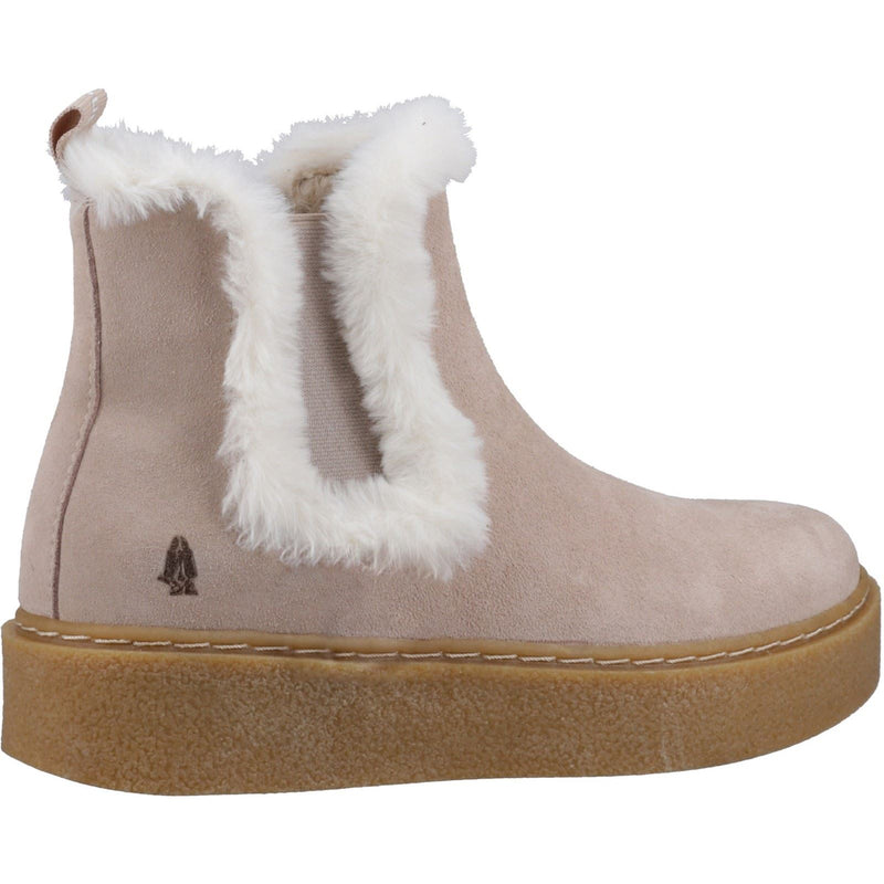 Hush Puppies Bella Bottes Plates Chelsea Pour Femmes En Daim Nude