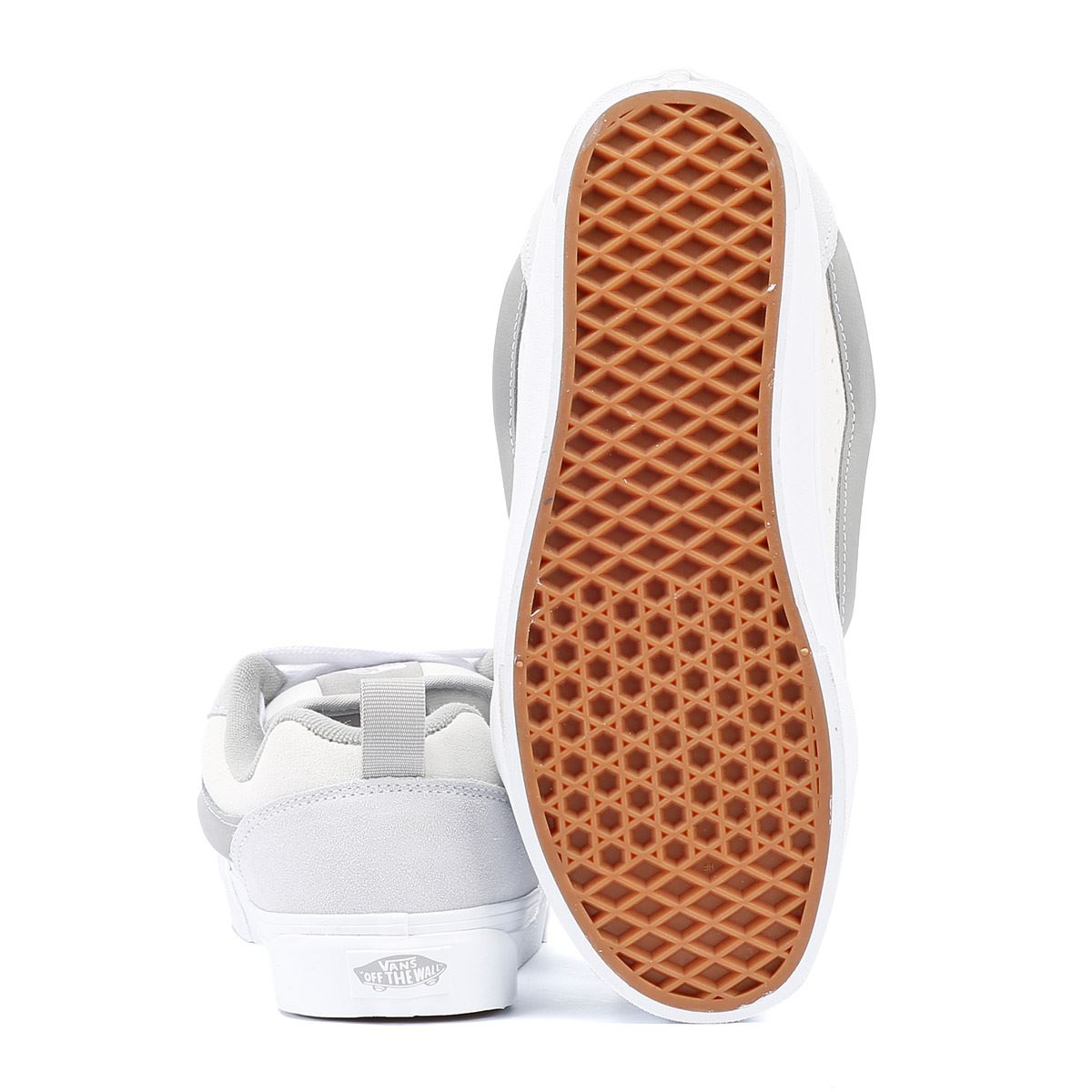 Vans Knu School Tri-Tone Baskets En Daim Gris