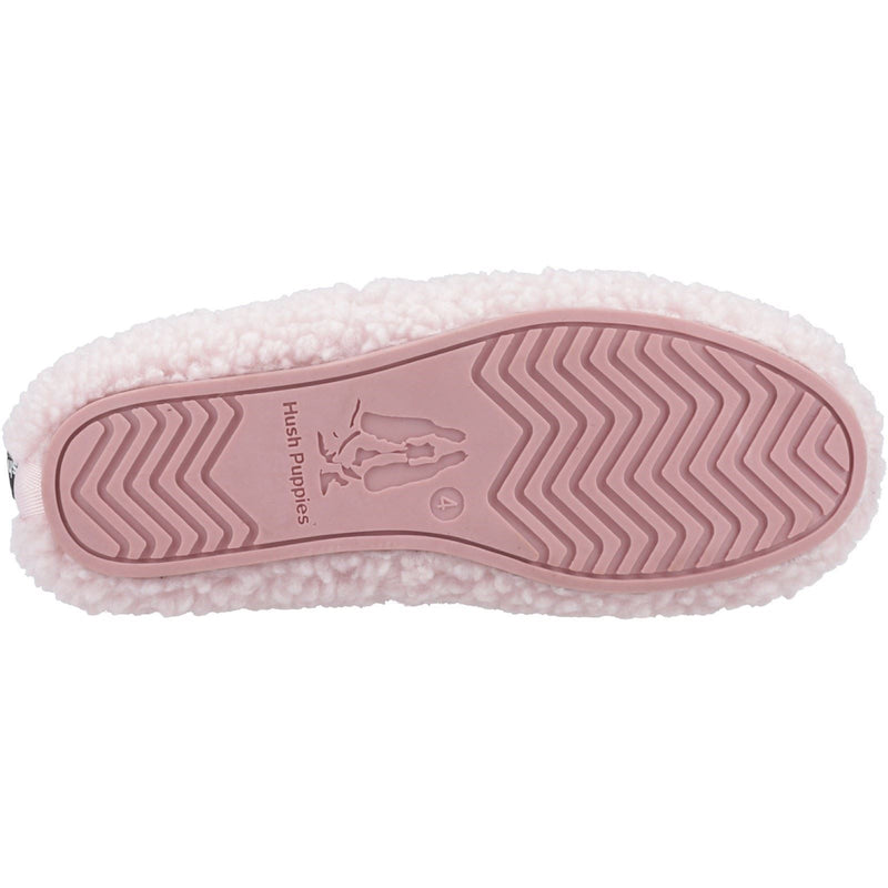 Hush Puppies Emily Chaussons Blush En Fausse Fourrure Pour Femmes