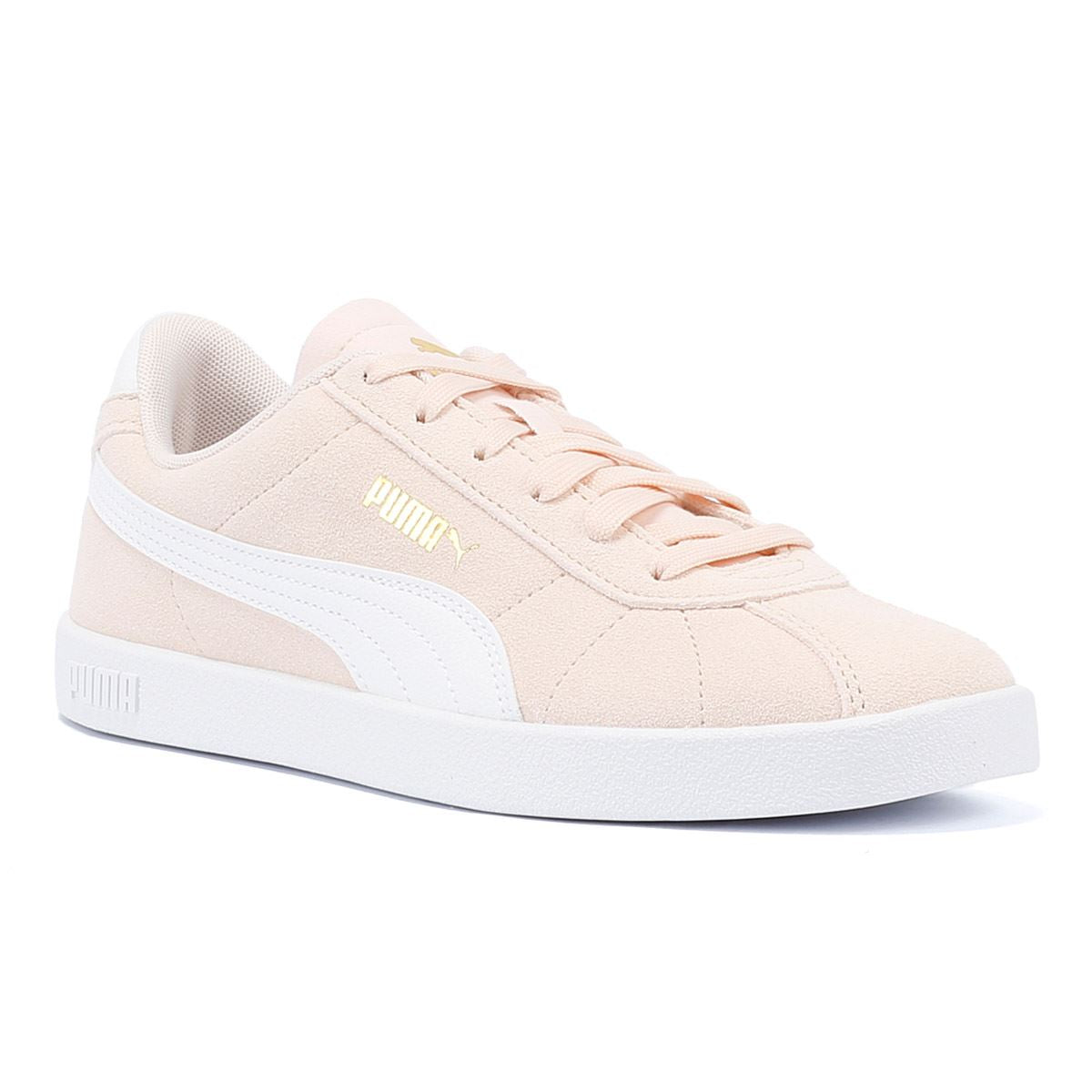 Puma Club II Sneakers En Daim Rose Pour Femmes