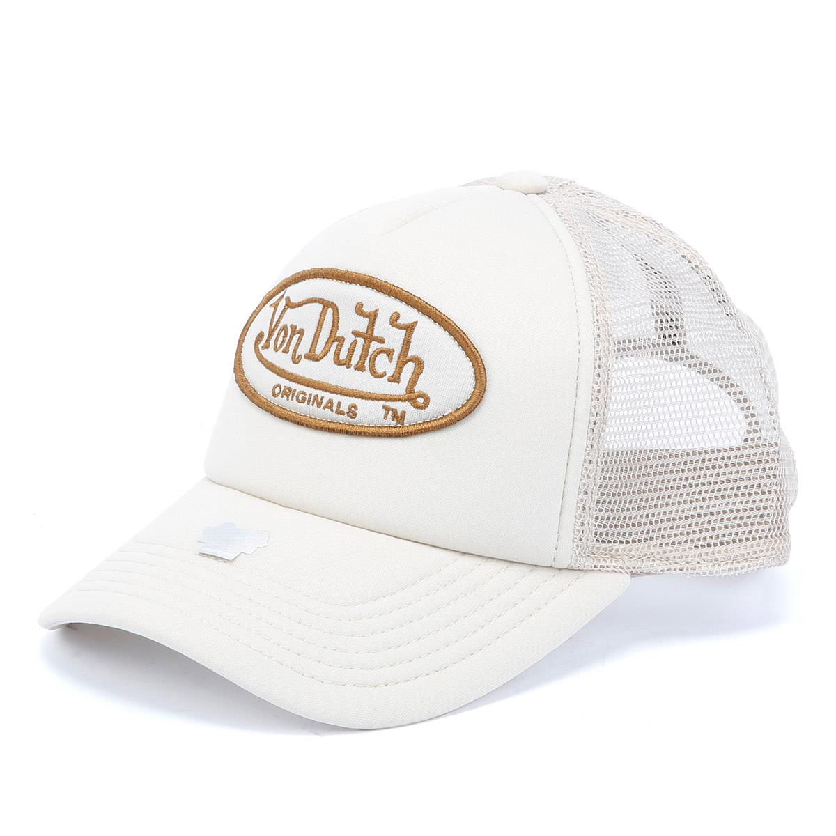 Von Dutch Trucker Tampa Casquettes En Coton Beige