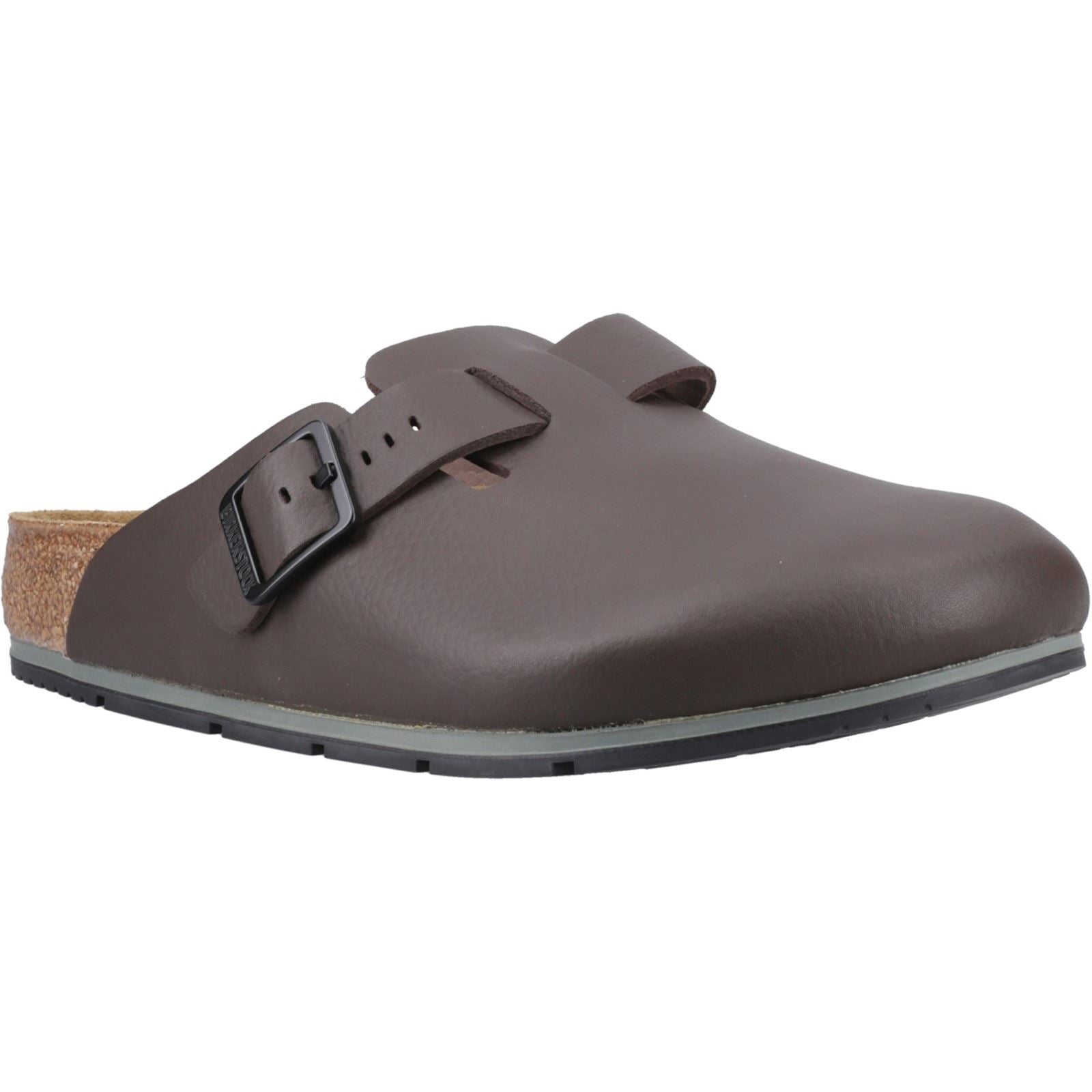 Birkenstock Boston Pro Mules Pour Hommes En Cuir Java