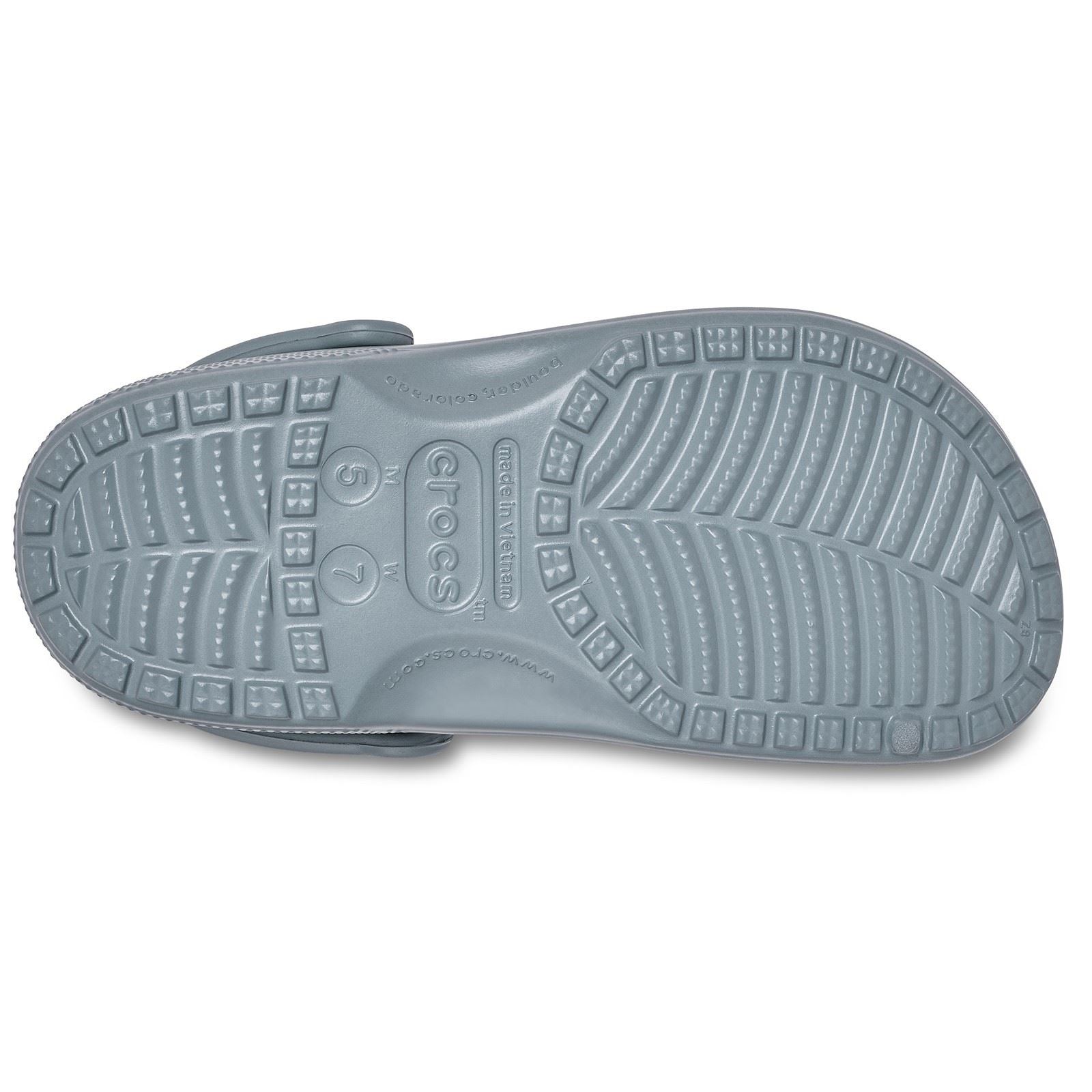 Crocs Classic Clog Sabots En Béton Pour Hommes En Thermoplastique