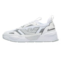Emporio Armani EA7 Ace Runner Mens White / Silver Trainers