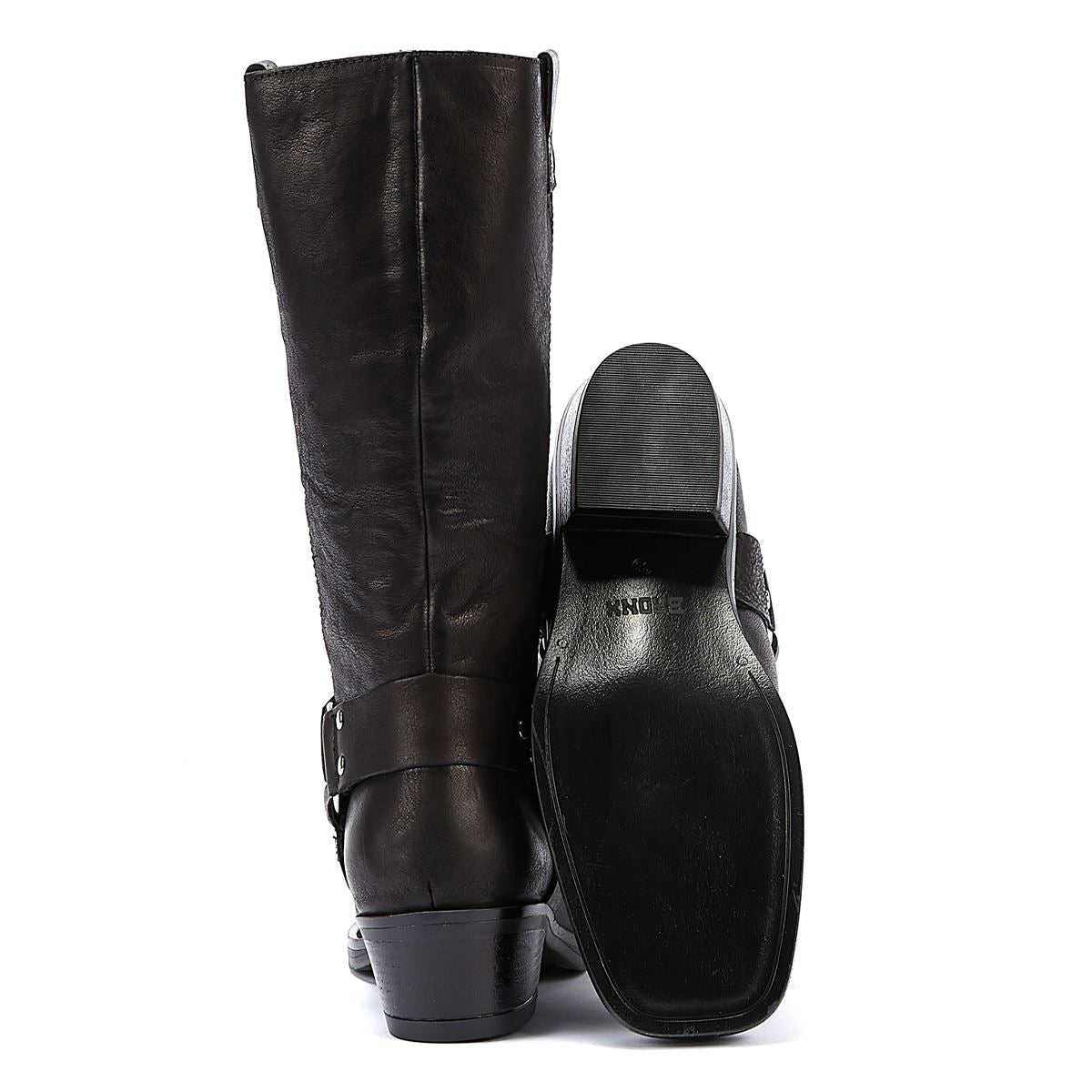 Bronx Bottes Noires Pour Femmes Trig-Ger.