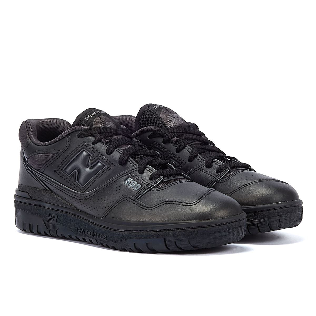 New Balance 550 Baskets Noires Monochromes Tower London.FR
