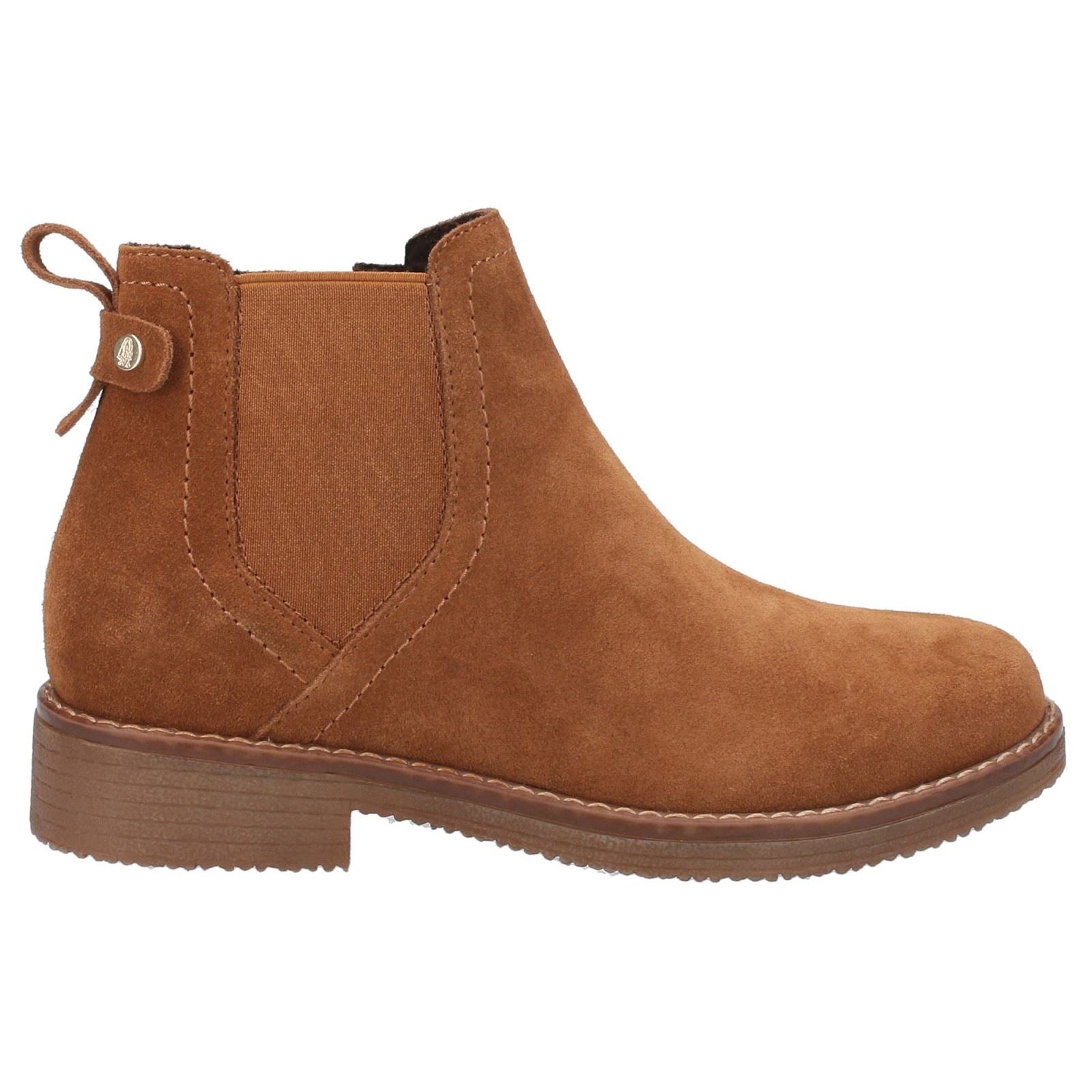 Hush Puppies Maddy Bottes En Daim Pour Femme En Couleur Beige