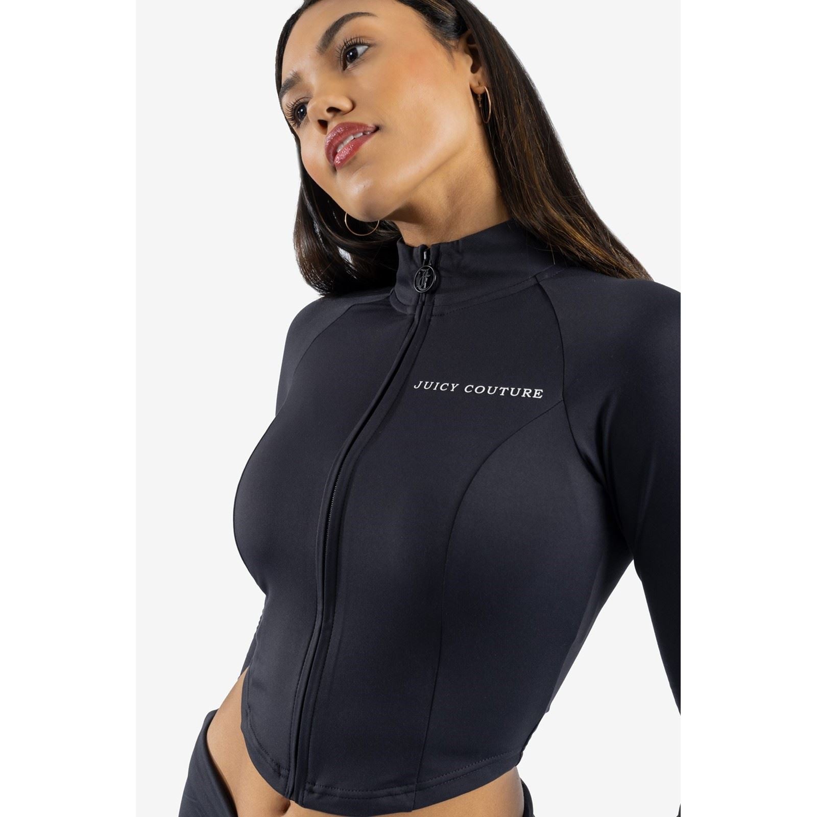 Juicy Couture Morgan Sweatshirt Noir En Nylon Pour Femmes