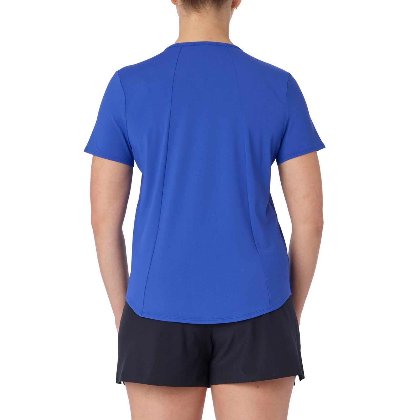 Skechers Stride Performance Tee T-Shirts De Sport Actifs Bleus Pour Femmes