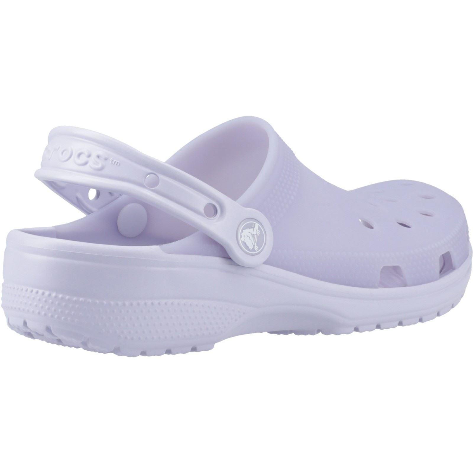 Crocs Classic Frosted Sabots En Thermoplastique Couleur Violet Lune