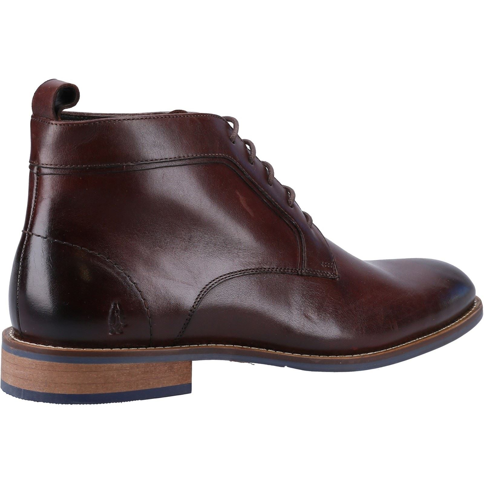 Hush Puppies Declan Lace Bottes En Cuir Marron Pour Homme