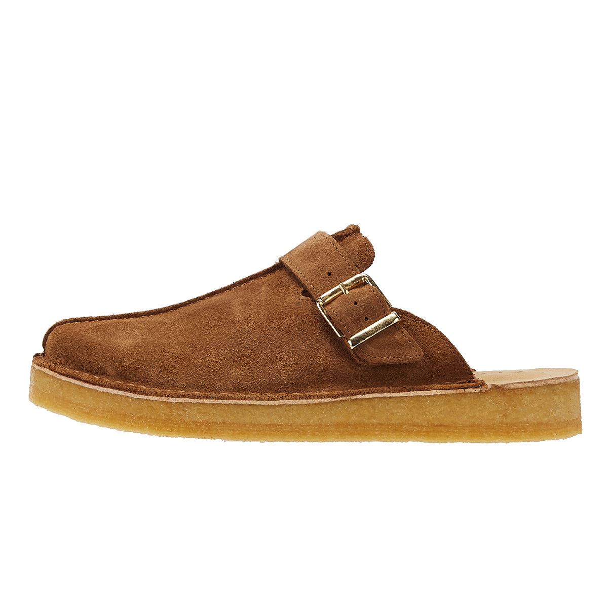 Clarks Originals Trek Mule Suede Sandales Homme Marron