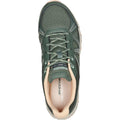 Skechers Hillcrest Ridge Baskets En Cuir Pour Femmes Couleur Olive