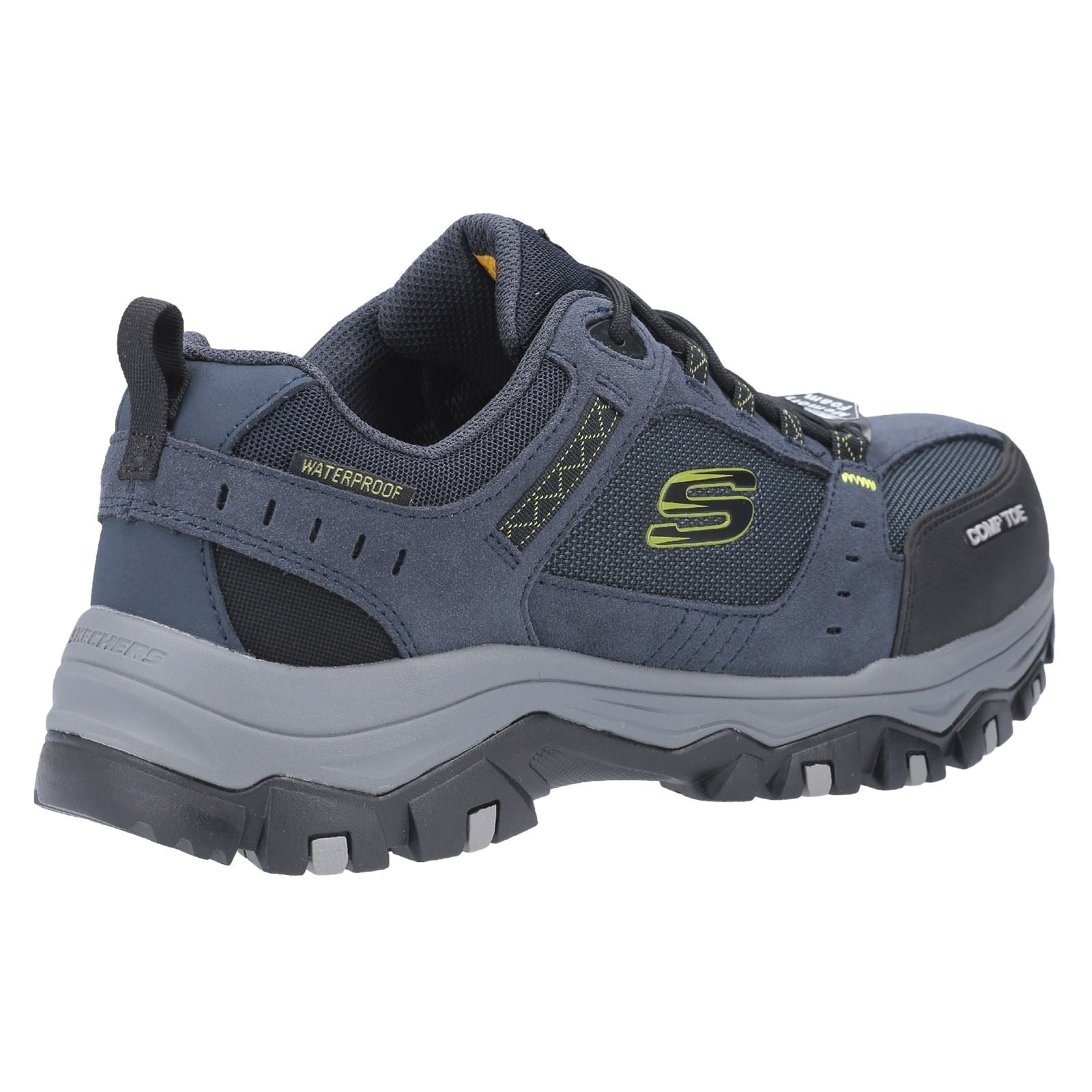Skechers Workwear Greetah Baskets De Sécurité Hommes Suede Marine/Noir