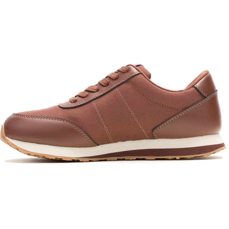 Hush Puppies Seventy8 Chaussures De Sport Cognac Pour Homme En Cuir