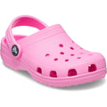 Crocs Toddler Classic Chaussures Plates Roses En Taffetas Thermoplastique
