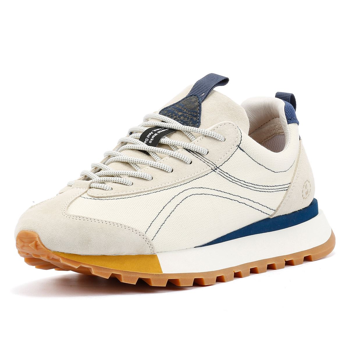 Flower Mountain New Asuka Universal Works Sneakers Blanc Cassé