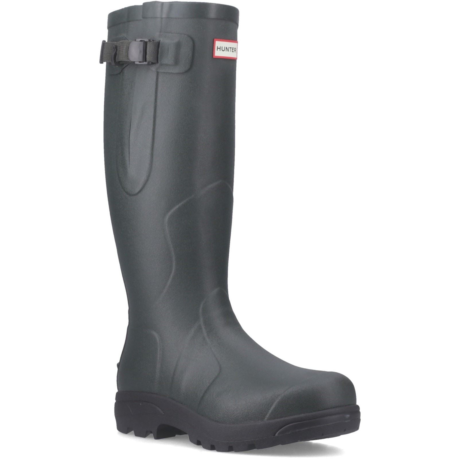 Hunter Balmoral MK II Boot Bottes En Caoutchouc Noires Pour Femmes