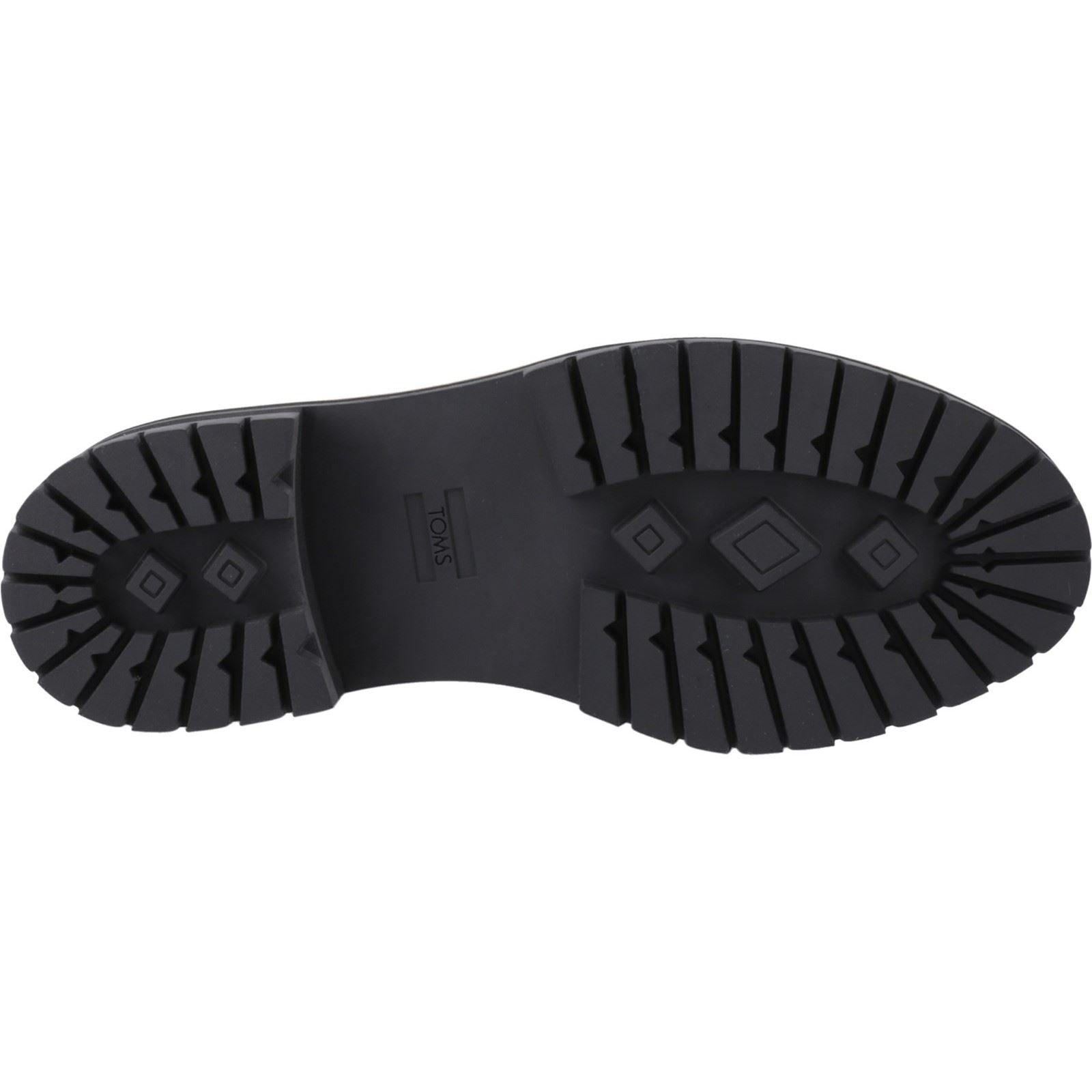 TOMS Wylder Bottes En Cuir Noires Pour Femmes