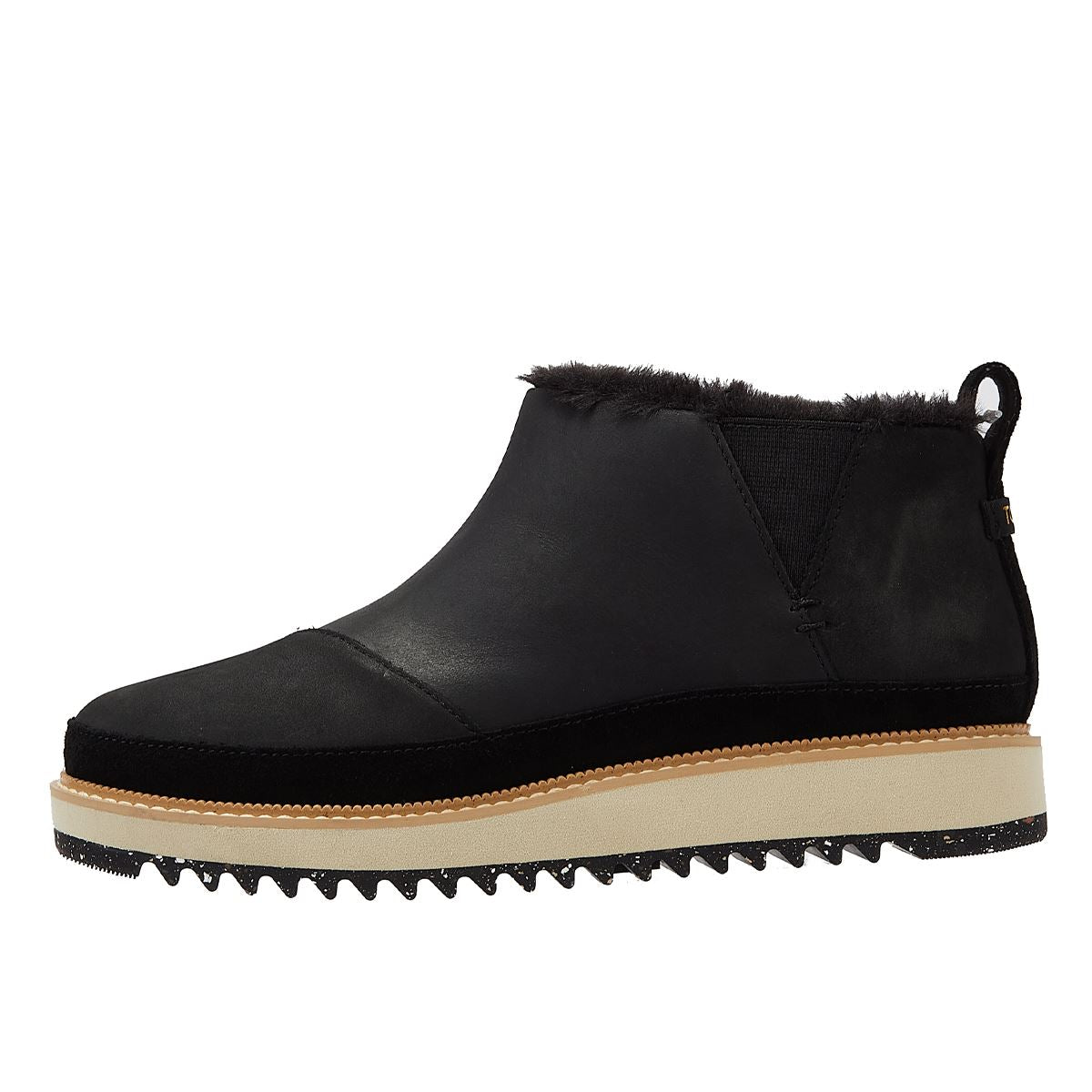 TOMS Bottes Noires Pour Femmes En Nubuck Huilé Marlo
