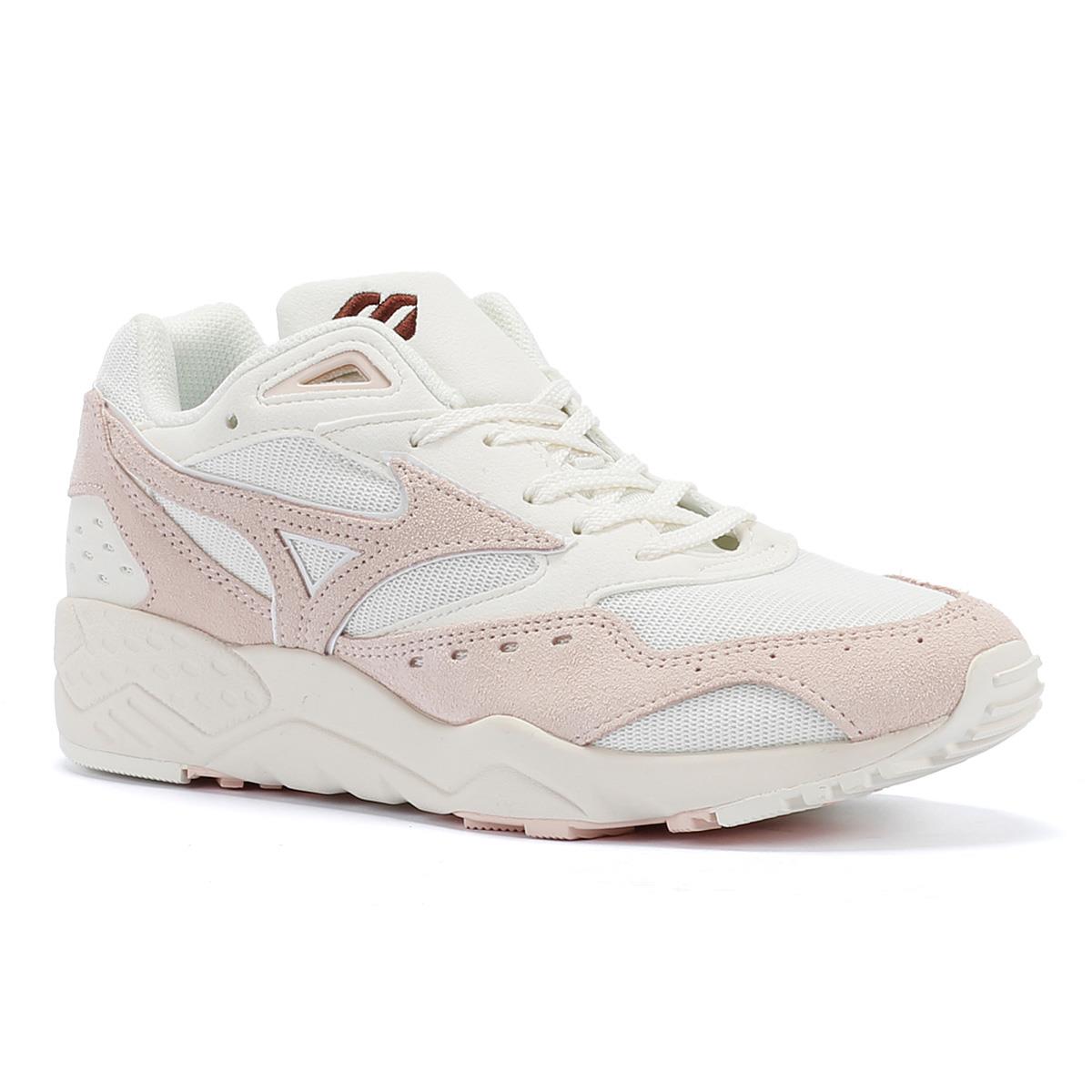 Mizuno Contender Baskets En Daim Rose Cristal/Rose Cristal/Neige.