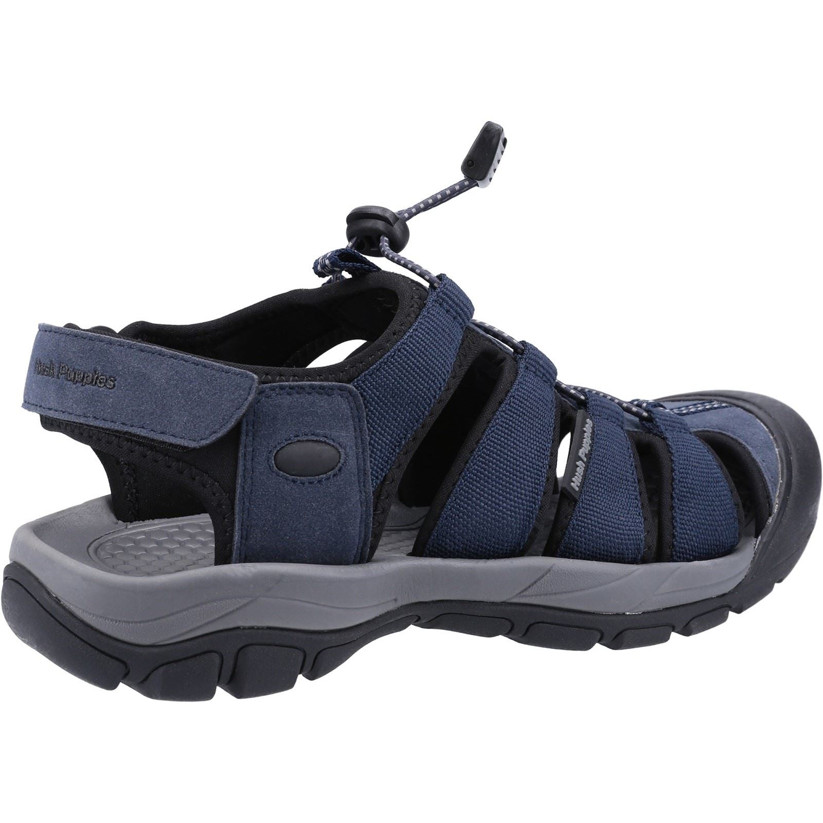 Hush Puppies Peru Sandales Pour Homme En Polyuréthane/Sangle Navy