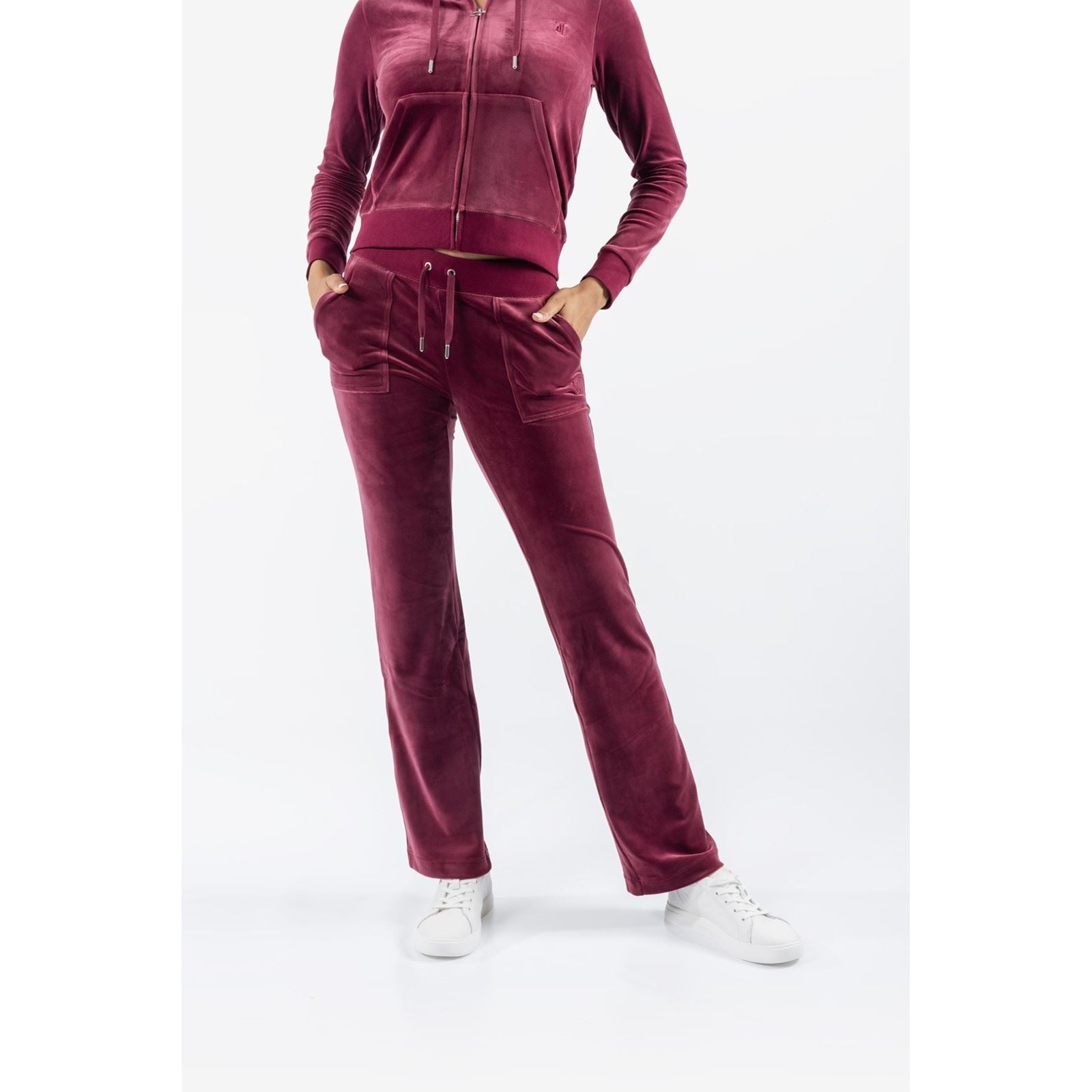 Juicy Couture Del Ray Pant Jogging Femme Rouge En Polyester