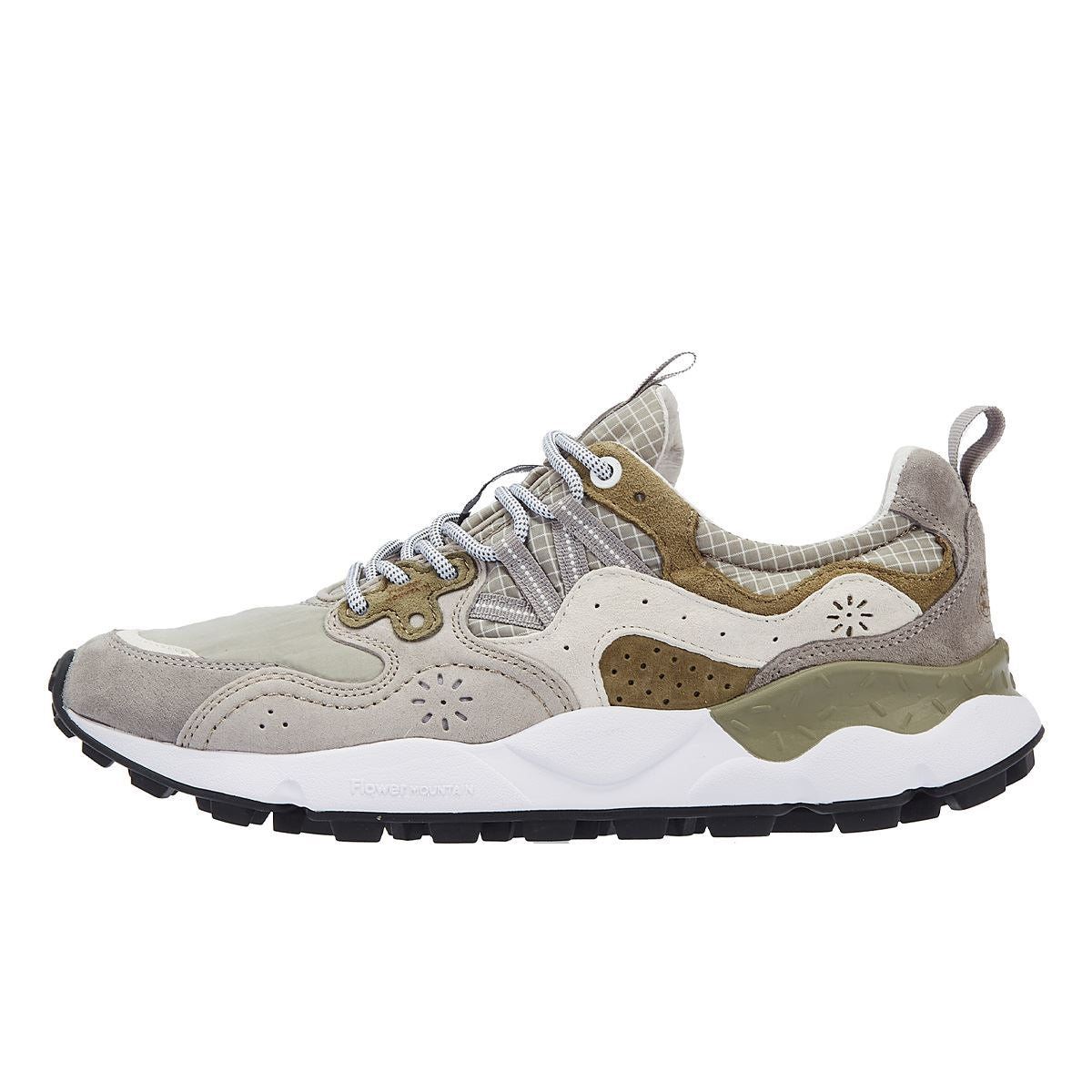 Flower Mountain Yamano 3 Baskets En Daim Gris Pour Hommes