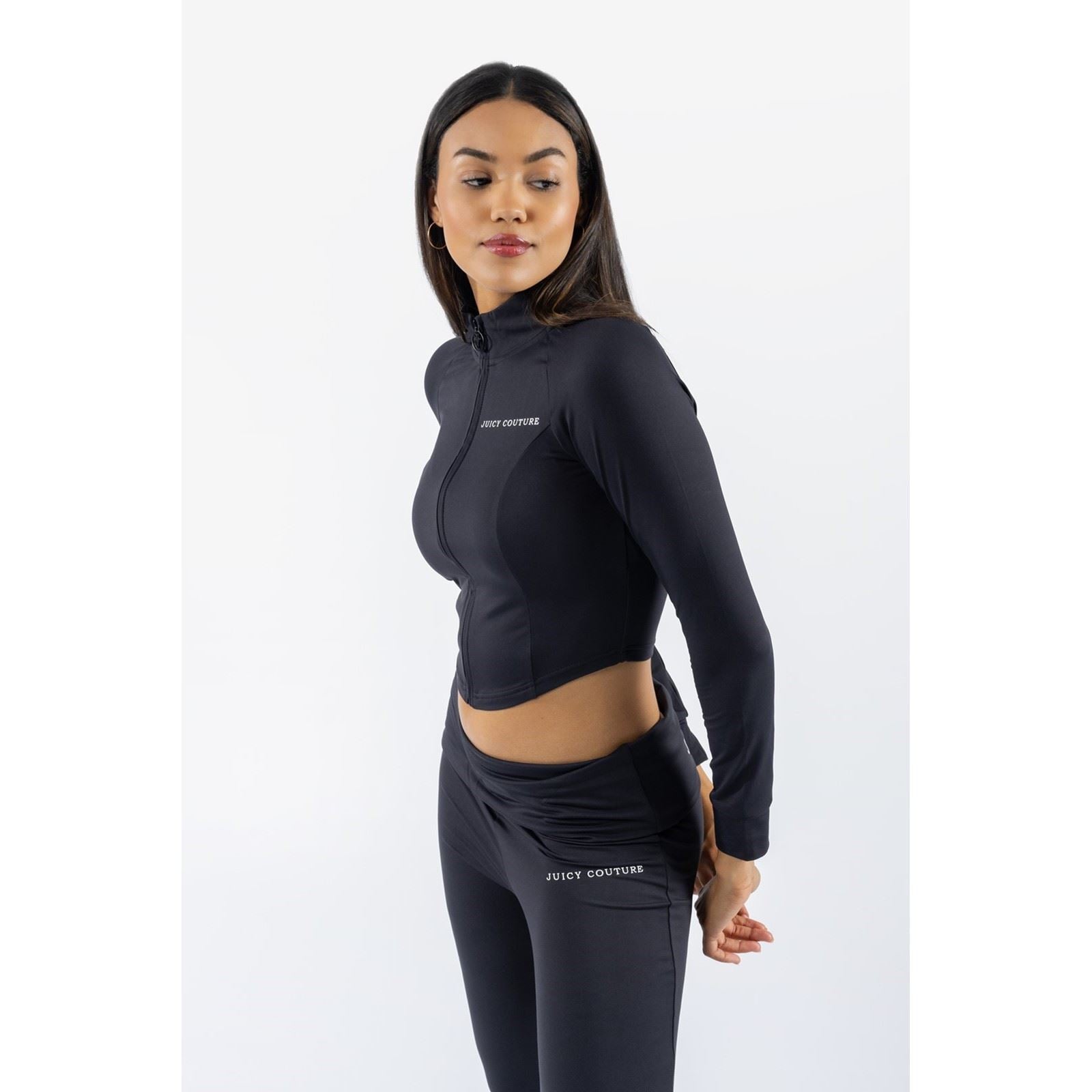 Juicy Couture Morgan Sweatshirt Noir En Nylon Pour Femmes